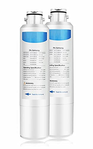 DA29-00020B Fridge Water Filter, Compatible with Samsung DA29-00020B, HAF-CIN/EXP, DA29-00020A, DA29-00019A, DA97-08006, DA97-08043ABC Kenmore 46-9101 (2-PCS)