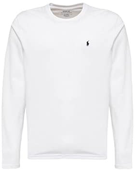 POLO RALPH LAUREN Herren T-Shirt, 004 Weiß, L-XL