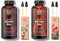 Bionoble Rizinusöl Bio 50ml & Jojobaöl Bio 50ml - 100% Rein, Natürlich und Kaltgepresst - Gesicht, Körper, Haare, Bart, Nägel - Vegan und Cruelty Free - Jojoba Oil - Glasflasche + Pipette + Pumpe