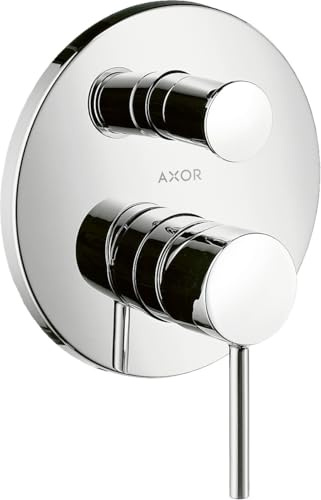 hansgrohe AXOR Starck Einhebel-Wannenmischer Unterputz mit Pingriff, 10416340, Farbe: Brushed Black Chrome