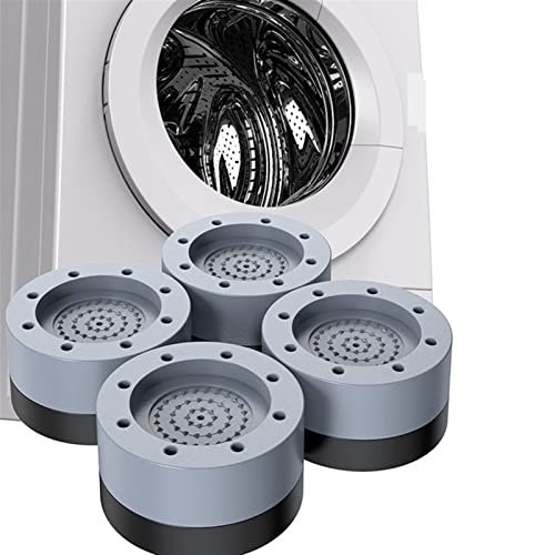 Waschmaschine Füße Pad 4 stücke Anti Vibration Füße Pads Gummi-Beine SlipStop Silent Skid Roiser Matte for Waschmaschine Unterstützung Dämpfer Stand (Color : 4PCS)