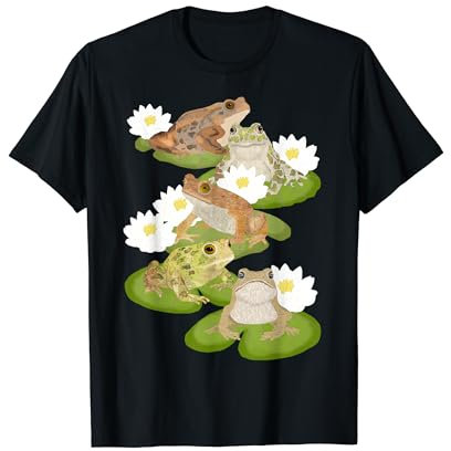 Kröten auf Lilienpads T-Shirt