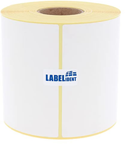 Versandetiketten DHL - 103 x 199 mm - 500 Thermo-Eco Papier Etiketten auf 1 Rolle(n) mit 40 mm Kern, Thermodirekt Etiketten selbstklebend, Trägerperfo.