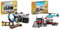 LEGO Creator 3-en-1 L’Appareil Photo Rétro, Jouet avec 3 Modèles pour Filles et Garçons & Creator 3-en-1 Le Camion Remorque avec Hélicoptère, Set de Véhicules avec Jouet d'Hélicoptère
