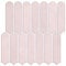 COMSTICKC 3D Fliesenaufkleber Klebefliesen, Matt Rosa PVC 3D Wandfliesen Küchenfliesen Selbstklebend, 10 Stück 30 x 30 cm, Küchenrückwand Selbstklebend für Küche und Bad