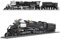 Technik Zug Lokomotive Bausteine Set, 1818 Teile Big Boy Retro Dampflokomotive Zug Klemmbausteine Bausatz für Jugendliche Erwachsene mit Gleisen, Stadt Güterverkehr Fahrzeug Modell Spielzeug Geschenk