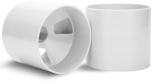 2PCS Golf Hole Cup, White Plastic Golf Cups Golf Green Cups Outdoor Indoor Golf Putting Cup for Backyard Practice Putting Green