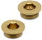 Bleed Valve & Blanking Plug Set For Radiators & Towel Rails - Polished Brass