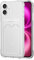 SDTEK for iPhone 16 Plus Case Shock Absorbing Gel Clear Cover with Card Holder Anti Drop Protection