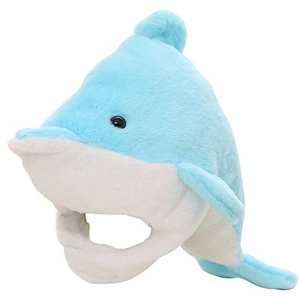 ibasenice Karnevalshut Foto-requisite Kopfbedeckung in Delfinform Für Partys Und Cosplay-events