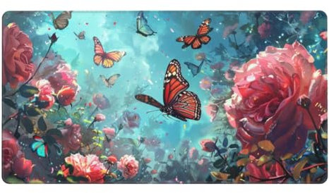 Lion Tapis De Souris Gamer, Art Tapis De Souris XXL 1000X500X3Mm, Tapis Bureau Grand Tapis De Souris De Jeu avec Bords Surpiqués, améliore La Précision Et La Vitesse, pour Decoration Bureau Maison