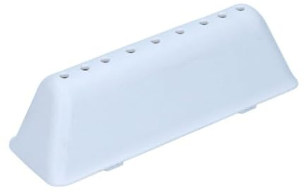 SOS Accessoire Trommelrippe für Waschmaschine Ariston Hotpoint C00377230, 481010517566