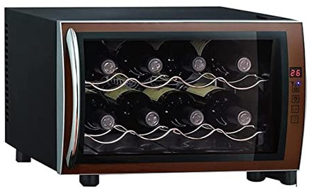 Cantinetta per vino da 8 bottiglie, cantina per vini indipendente, frigorifero per ice bar da appoggio/incorporato, cantinetta per vini con spazio frigorifero, refrigeratore per birra e bevande per la