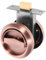 CLISPEED Maniglia Porta Acciaio Inossidabile con Serratura Doppia Design per Porte e Scorrevoli Resistente e Facile da Installare