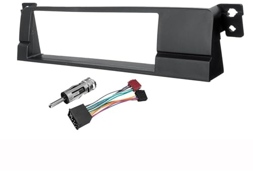 DGHBNP Radioblende Set Autoradio-Rahmen Auto 1 Din Radio Fascia Adapter Panel Fit Für BMW 3 Serie E46 1998-2005 Zubehör Teile CD DVD Stereo Rahmen