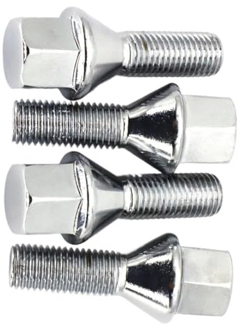Radschrauben Sechskant-Radbolzen Und Muttern M12x1,5 17 Mm Kompatibel Mit Für E36 1989–2000 Für E46 1997–2006 Für E90 2004–2008