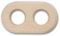 Fontini 31-802-00-2 - Marco madera haya 2 elemento colonial natural pack