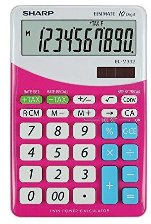 Calcolatrici Sharp ELM332BPK Rosa