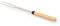 Landmann Grillgabeln 3er Set Teleskop 32 cm Edelstahl Bambusgriff Silber