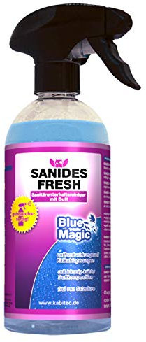 KABITEC SANIDES FRESH Blue Magic Sanitärunterhaltsreiniger mit Duft, 500 ml, gebrauchsfertig │ Sanitärreiniger Kalkentferner Badreiniger Urinstein-Entferner