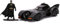 JADA TOYS 253213003 1989 Batmobile, véhicule Miniature très détaillé à l'échelle 1:32, avec Figurine Batman, Portes ouvrables et Roue Libre, Noire
