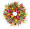 30cm türkranz frühling,tulpen künstlich wie echt,muttertagsgeschenk,Kranz deko,Blumenkranz deko,Simulationskranz für Simulationsgirlanden-Blumenornamente im europäischen Stil (C)