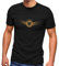 MoonWorks® Herren T-Shirt Deutschland Fußball EM-Shirt 2024 Fußballeuropameisterschaft Deutschlandshirt mit Bundesadler schwarz L