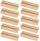 Greyoe Place Card Holders, Table Number Holders Wooden, 10 Pcs Place Card Holder Simple Wooden Card Holder for Wedding Table Name Number, Pictures, Memos, Notes, Photos