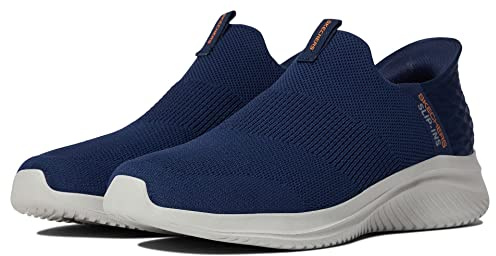 Skechers Ultra Flex 3.0 Smooth Step Men's Trainers, Marine, 9 UK