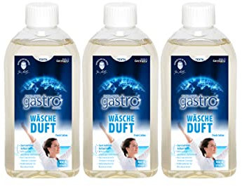 Schilling's gastro Global Wäscheduft für die Waschmaschine - Geruchsentferner mit Wäscheparfüm für die gesamte Waschladung- 3x500ml (Fresh Cotton)