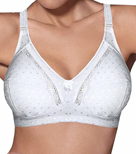 Reggiseno Senza Ferretto - Coppa C e D (D, Nero, 10)