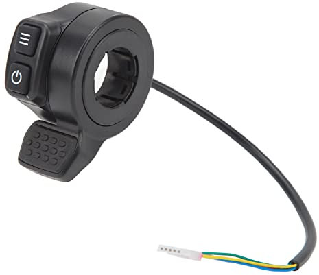 Alomejor Elektroroller-Fingerdrossel mit Netzschalter-Geschwindigkeitsregelung Als Ersatzteil