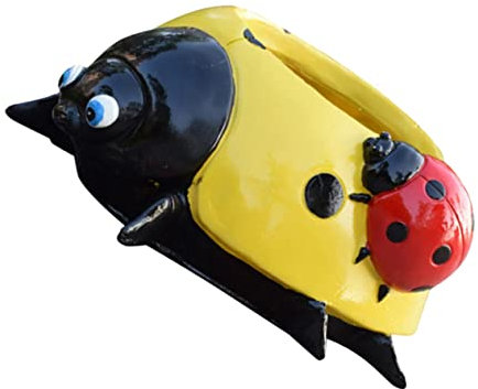 CIMAXIC Pflanztopf Für Zimmerpflanzen Einzigartiger Marienkäfer-blumentopf Garten-Topf Sukkulenten-Topf Für Balkon Und Terrasse