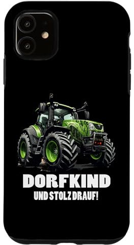 Hülle für iPhone 11 Dorfkind Traktor Design Landwirt & Bauern Trecker Geschenk