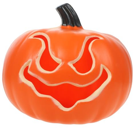 BESPORTBLE Halloween Dekoration Orange Kürbislampe Stimmungslicht Für Halloween-Partys Innenräume Schlafzimmer Und Batterien