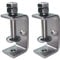 Ponezg C Clamp Stainless Steel 55 mm C Clamp Screw Clamp Set Small Clamping Screw Clamp Clamps Metal Clamp Bracket Table Clamp 20-50 mm Adjustable Jaw Openings M8 M10 C-Clamp (Pack of 2)