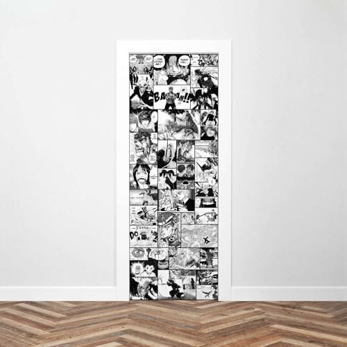 Sticker Porte Manga Shonen 204 x 73 cm
