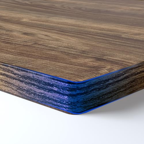 FLEXISPOT Tischplatte 120x80 cm, 25 mm stark – Einteilige Schreibtischplatte, DIY Bürotischplatte – Ideal für höhenverstellbare Schreibtische (Walnussbraun)