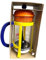 BODM JAVA Cafetière 8 tasses avec cadre en plastique et couvercle 1 l