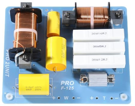 Filtro de 2 vías divisor de alta y baja frecuencia para profesionales