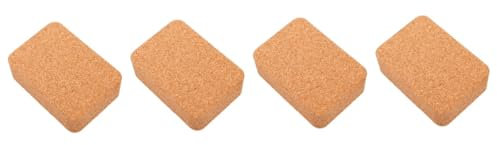 HOMSFOU 4 Stück Perforierte Trägerplatte Loch Stanzkissen Schlagpolster Unterlage Schlagmatte Handwerksmatte Lederpunsch Bastelmatte Aus Leder Multifunktionales Board Holz