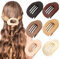 6 fermagli per capelli piatti da donna per capelli lisci lisci per capelli spessi, sottili e ricci, grande becco d'anatra opaco, tenuta solida (A)