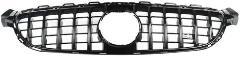 Kühlergrill Gitter Auto Für C-Klasse W205 C63 GT Diamond Grille Panamericana Grid Auto Frontstoßstange 2015–2018 mit Kamera Kühlergrill Auto Nieren