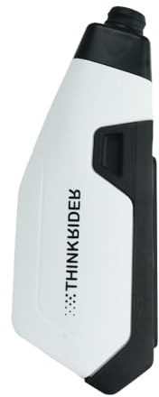 ThinkRider Fahrrad Trinkflasche，Leichte aerodynamische Fahrradflasche， geeignet für Rennräder & Mountainbike, 620ml （Weiß）