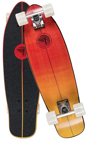 Flybar Skate Cruiser Boards – 27 Strong 7 Ply Canadian Maple Complete Skateboards - 60mm PU Wheels High Speed ABEC 9 Bearings