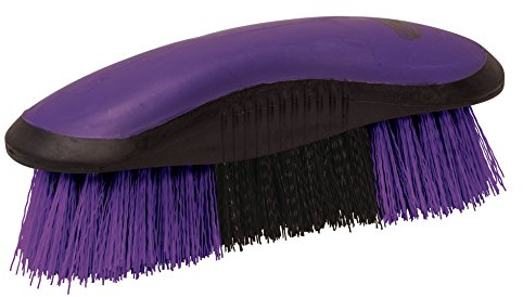 Weaver Leather Dandy Brush, Purple/Black, Medium