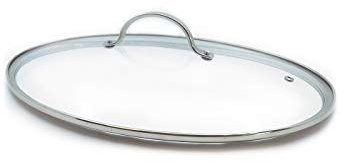 Beka 13949384 Couvercle Deckel, Glas, weiß, 37,5 x 25 cm