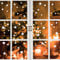 Wandtattoo Loft Fensterbilder Weihnachten Sterne – Wiederverwendbar – A4 Bogen, 46 Sticker – Weihnachstdeko Fenster Kinderzimmer, Weihnachtsbilder Fenster, Fensterbild Winter Sterne, Fensterdeko