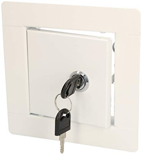 KOTARBAU® Revisionsklappe Revisionstür 10x10 cm Metall Revision Inspektionsklappe Fliesentür Abdeckung für Revisionsschächte