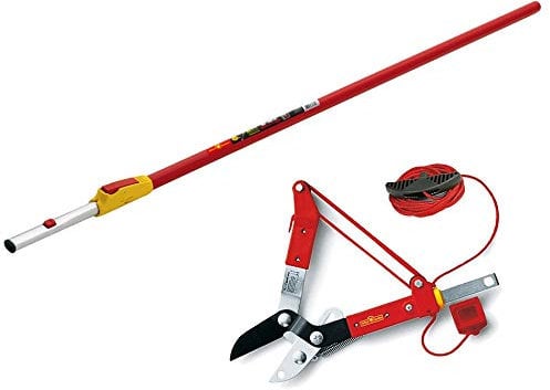 Wolf-Garten P590 Multi-Change (RC-M) Anvil Tree Lopper & 4m Telescopic Handle (ZMV4)